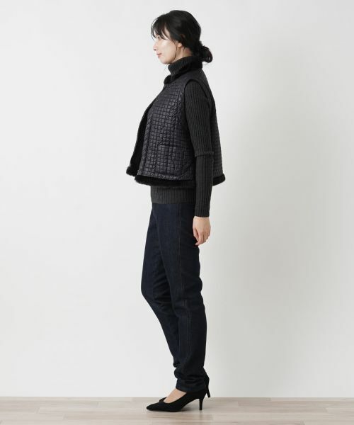 Leilian / レリアン テーラードジャケット | キルティングベスト | 詳細2