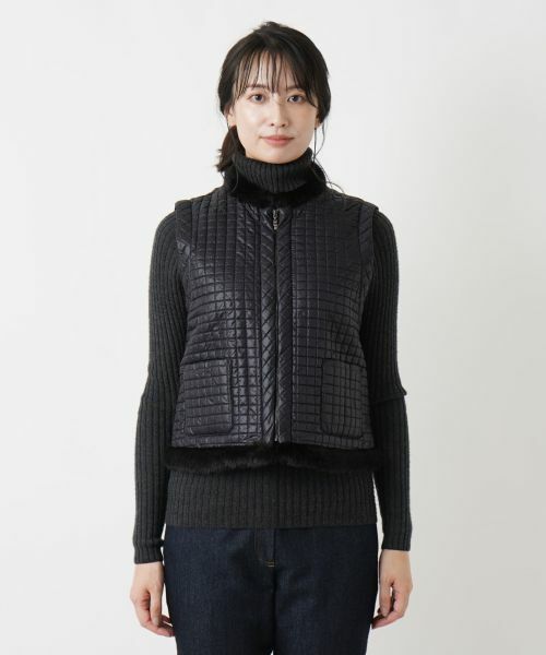 Leilian / レリアン テーラードジャケット | キルティングベスト | 詳細4