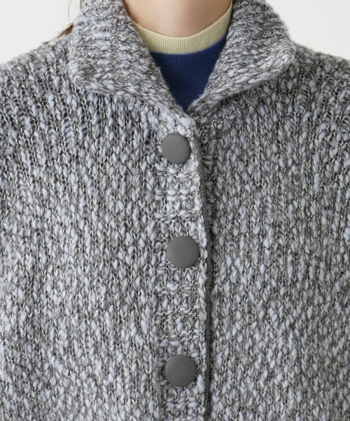 Leilian / レリアン カーディガン・ボレロ | ラメニットカーディガン | 詳細4