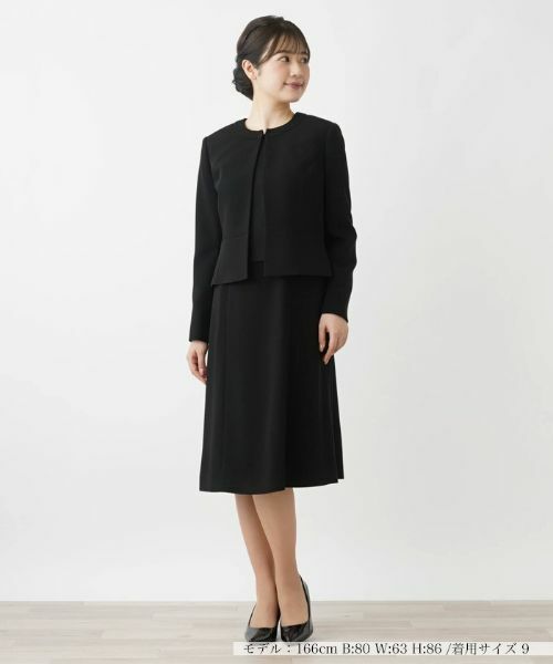 Leilian / レリアン ドレス | ワンピースアンサンブル【ブラックフォーマル】 | 詳細1