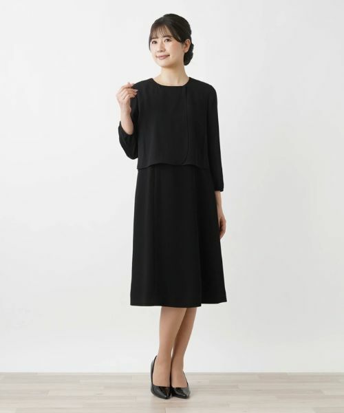 Leilian / レリアン ドレス | ワンピースアンサンブル【ブラックフォーマル】 | 詳細12