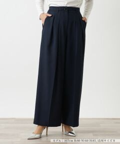 新品【Leilian レリアン】ツイード ガウチョパンツ ワイドパンツ