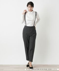 Leilian / レリアン その他パンツ | サスペンダーパンツ【Leilian WHITE LABEL】