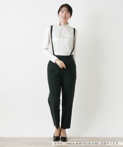 Leilian / レリアン その他パンツ | サスペンダーパンツ【Leilian WHITE LABEL】