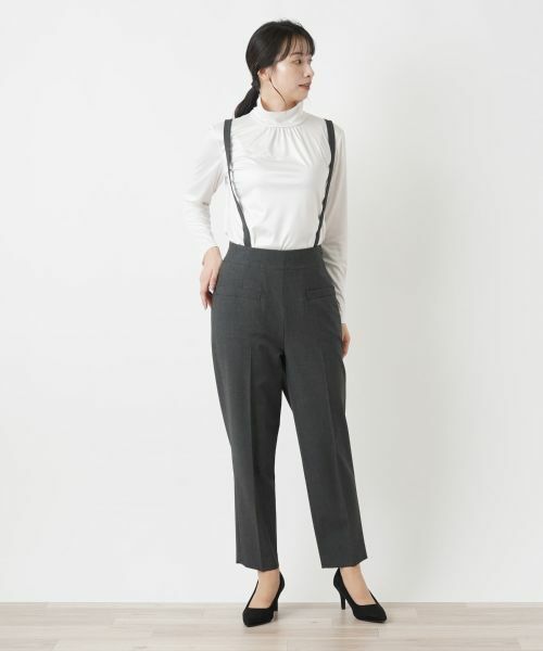 Leilian / レリアン その他パンツ | サスペンダーパンツ【Leilian WHITE LABEL】 | 詳細1