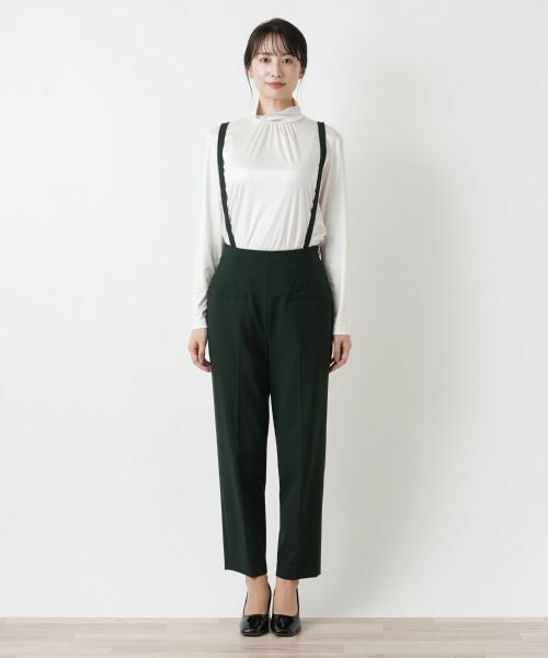 Leilian / レリアン その他パンツ | サスペンダーパンツ【Leilian WHITE LABEL】 | 詳細10