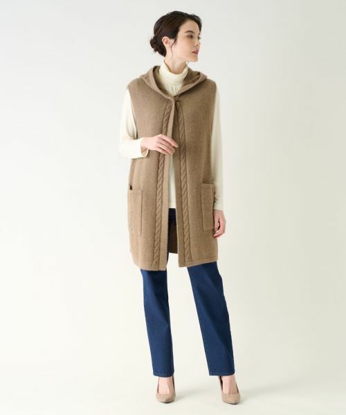 Leilian / レリアン テーラードジャケット | ニットベスト | 詳細1