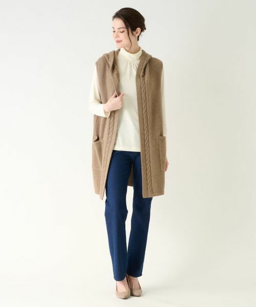 Leilian / レリアン テーラードジャケット | ニットベスト | 詳細2