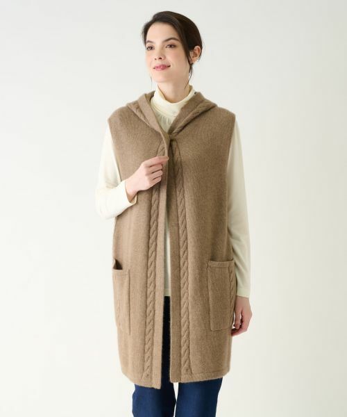 Leilian / レリアン テーラードジャケット | ニットベスト | 詳細5