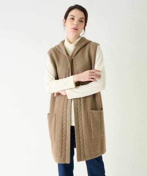 Leilian / レリアン テーラードジャケット | ニットベスト | 詳細6