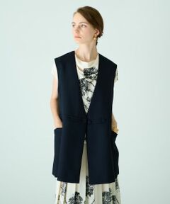 Leilian / レリアン テーラードジャケット | ロングベスト