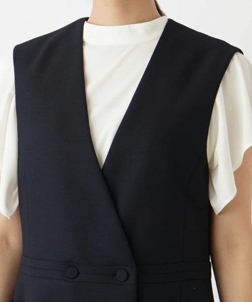 Leilian / レリアン テーラードジャケット | ロングベスト | 詳細12