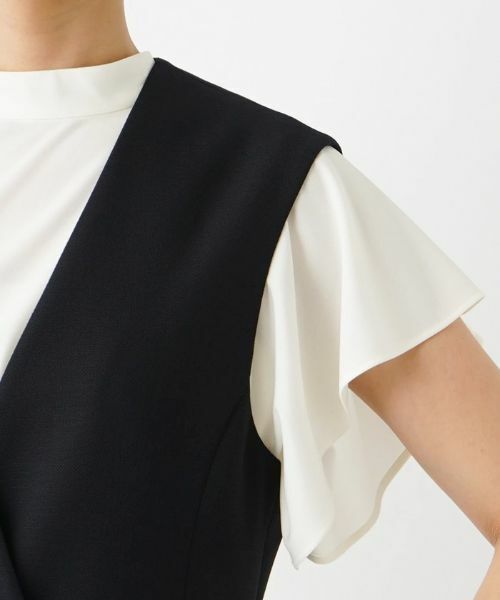 Leilian / レリアン テーラードジャケット | ロングベスト | 詳細14