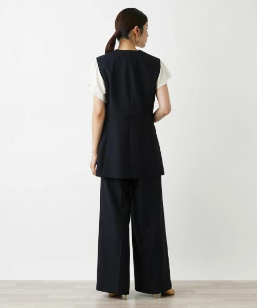 Leilian / レリアン テーラードジャケット | ロングベスト | 詳細8