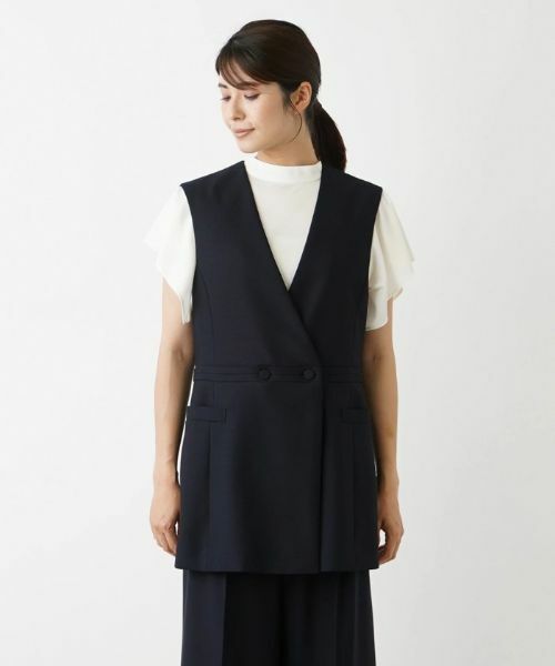 Leilian / レリアン テーラードジャケット | ロングベスト | 詳細9