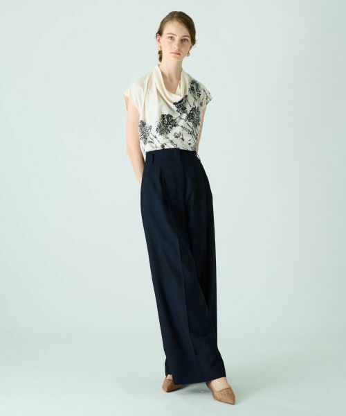 Leilian / レリアン その他パンツ | 【店舗人気】フルレングスワイドパンツ | 詳細2