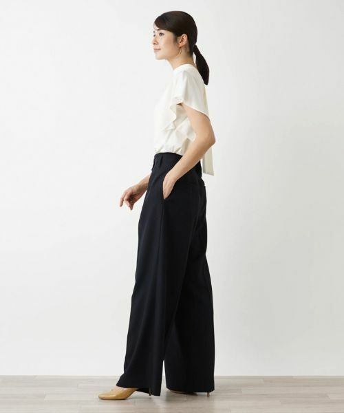 Leilian / レリアン その他パンツ | 【店舗人気】フルレングスワイドパンツ | 詳細6