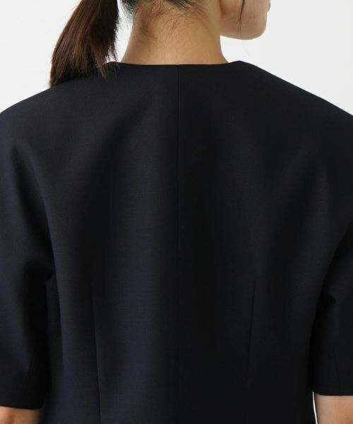 Leilian / レリアン テーラードジャケット | 半袖ジャケット | 詳細13