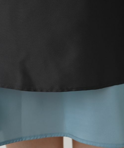 Leilian / レリアン ドレス | プリントVネックフレアワンピース | 詳細15