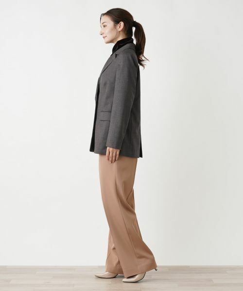 Leilian / レリアン テーラードジャケット | ヘリンボーンダブルジャケット | 詳細2