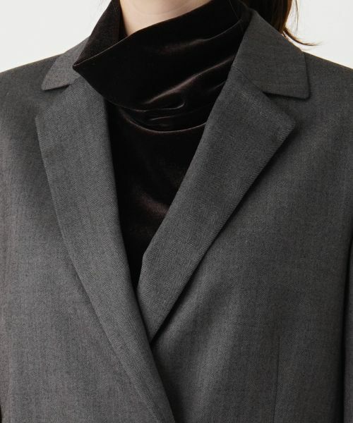 Leilian / レリアン テーラードジャケット | ヘリンボーンダブルジャケット | 詳細7