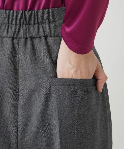 Leilian / レリアン その他パンツ | ヘリンボーンワイドパンツ | 詳細10