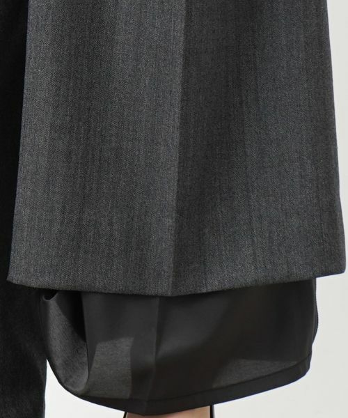 Leilian / レリアン その他パンツ | ヘリンボーンワイドパンツ | 詳細12