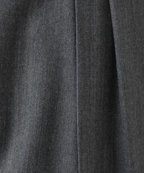 Leilian / レリアン その他パンツ | ヘリンボーンワイドパンツ | 詳細13