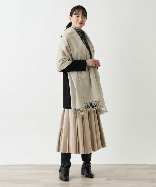 Leilian / レリアン マフラー・ショール・スヌード・ストール | カシミヤストール | 詳細1