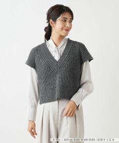 Leilian / レリアン テーラードジャケット | ベスト【Leilian WHITE LABEL】