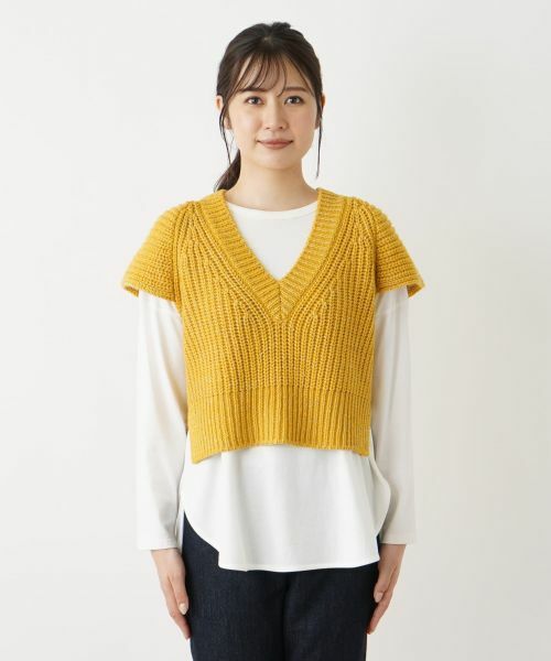 Leilian / レリアン テーラードジャケット | ベスト【Leilian WHITE LABEL】 | 詳細12