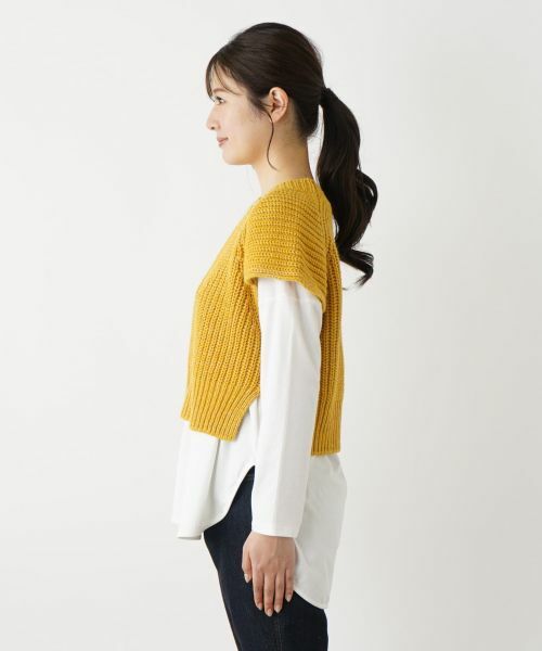 Leilian / レリアン テーラードジャケット | ベスト【Leilian WHITE LABEL】 | 詳細13