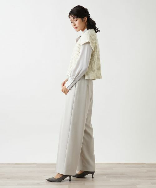 Leilian / レリアン テーラードジャケット | ベスト【Leilian WHITE LABEL】 | 詳細2