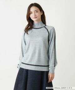 セール】 クルーネック長袖ニット （ニット・セーター