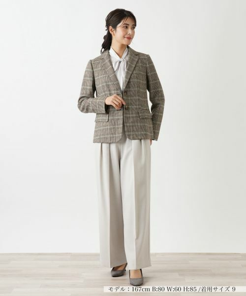 Leilian / レリアン テーラードジャケット | ブレザー【ROCHAS Premiere】 | 詳細1