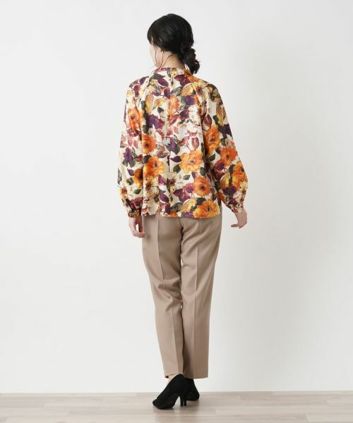 Leilian / レリアン シャツ・ブラウス | プリントボウタイブラウス【ROCHAS Premiere】 | 詳細3