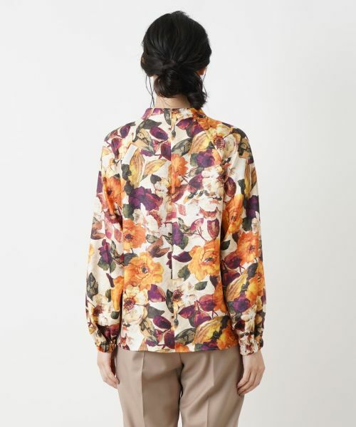 Leilian / レリアン シャツ・ブラウス | プリントボウタイブラウス【ROCHAS Premiere】 | 詳細6