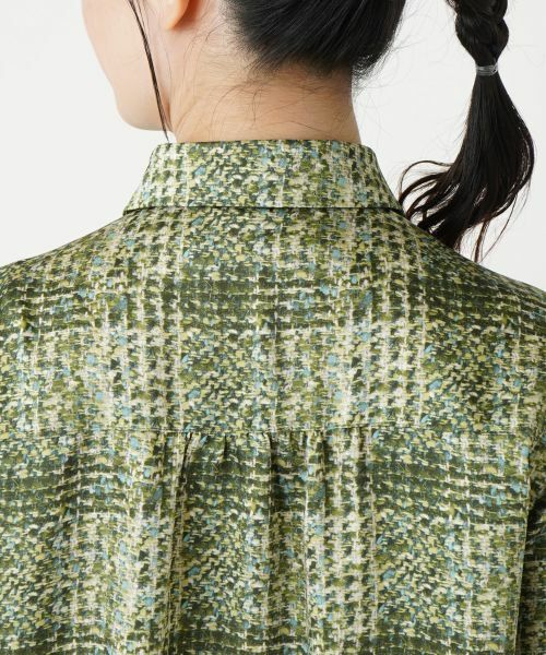 Leilian / レリアン シャツ・ブラウス | チェックボウタイブラウス【ROCHAS Premiere】【ERICA】 | 詳細9