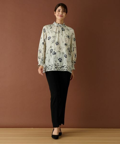 Leilian / レリアン シャツ・ブラウス | 【ROCHAS Premiere】オリジナルプリントブラウス | 詳細18