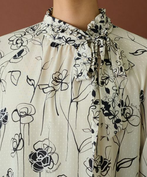 Leilian / レリアン シャツ・ブラウス | 【ROCHAS Premiere】オリジナルプリントブラウス | 詳細19