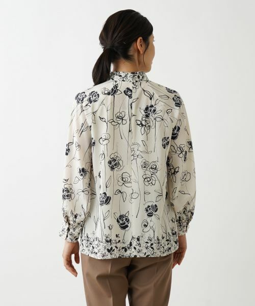 Leilian / レリアン シャツ・ブラウス | 【ROCHAS Premiere】オリジナルプリントブラウス | 詳細30