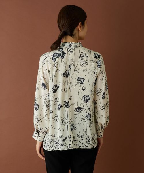 Leilian / レリアン シャツ・ブラウス | 【ROCHAS Premiere】オリジナルプリントブラウス | 詳細7