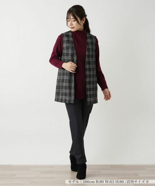 Leilian / レリアン テーラードジャケット | ベスト【ROCHAS Premiere】 | 詳細1