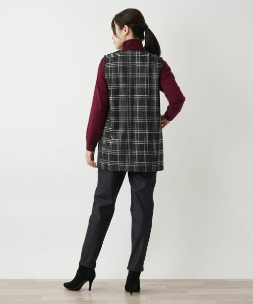 Leilian / レリアン テーラードジャケット | ベスト【ROCHAS Premiere】 | 詳細3