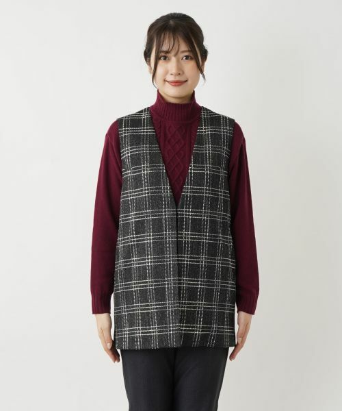 Leilian / レリアン テーラードジャケット | ベスト【ROCHAS Premiere】 | 詳細4