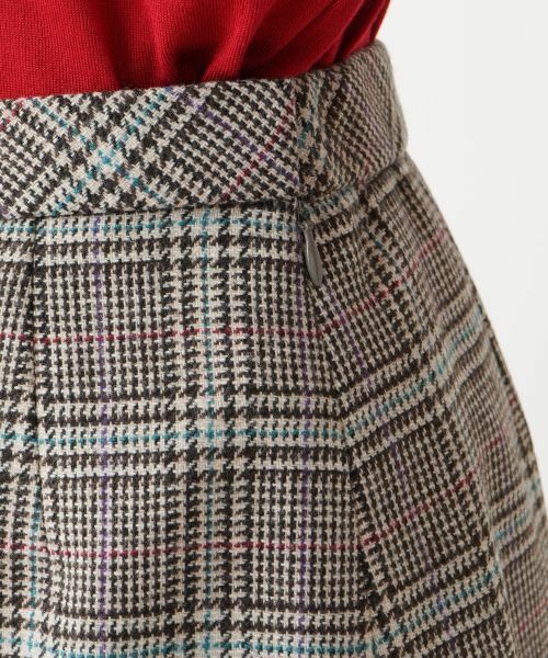 Leilian / レリアン ミニ・ひざ丈スカート | チェック柄スカート【ROCHAS Premiere】 | 詳細8