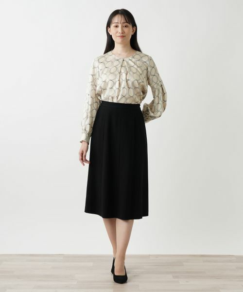 Leilian / レリアン ミニ・ひざ丈スカート | フレアスカート【ROCHAS Premiere】 | 詳細1