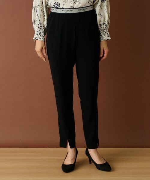 Leilian / レリアン その他パンツ | 【ROCHAS Premiere】スリット入りパンツ | 詳細1