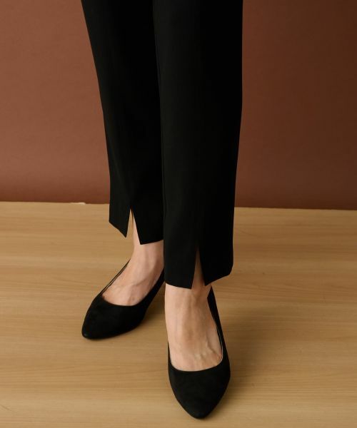 Leilian / レリアン その他パンツ | 【ROCHAS Premiere】スリット入りパンツ | 詳細10