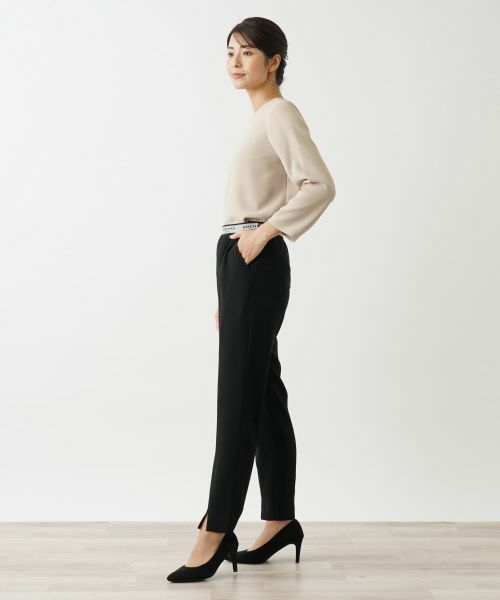 Leilian / レリアン その他パンツ | 【ROCHAS Premiere】スリット入りパンツ | 詳細14